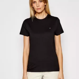 tommy-hilfiger-t-shirt-heritage-crew-ww0ww22043-noir-regular-fit20240131021431_350x550 Naiste t-särk